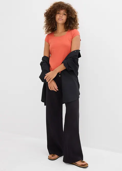 T-shirt av ekologisk bomull, bonprix