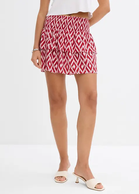 Minikjol i f&ouml;ljsam viskos, bonprix