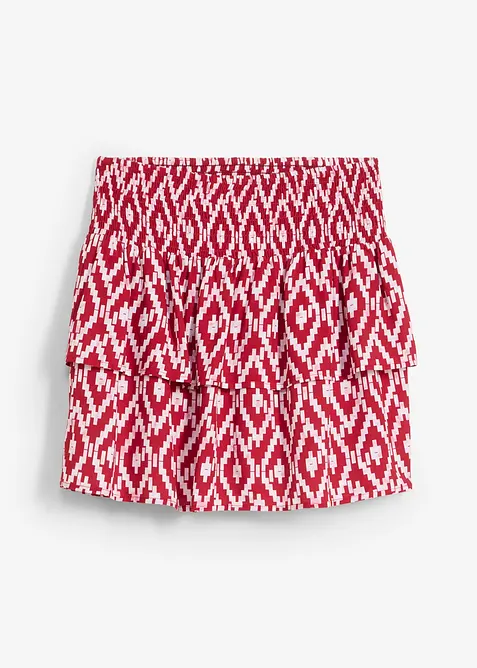 Minikjol i f&ouml;ljsam viskos, bonprix