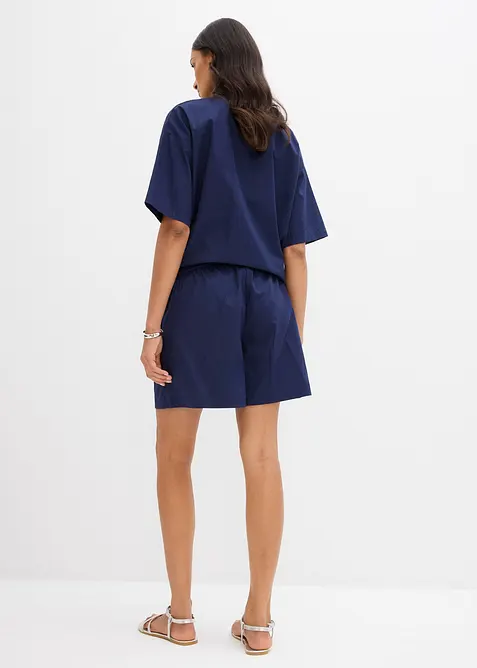 Dra-på-shorts av ren bomull, bonprix