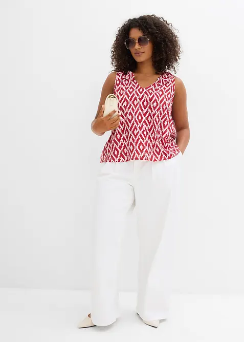 Linne av viskos med vackert fall, bonprix