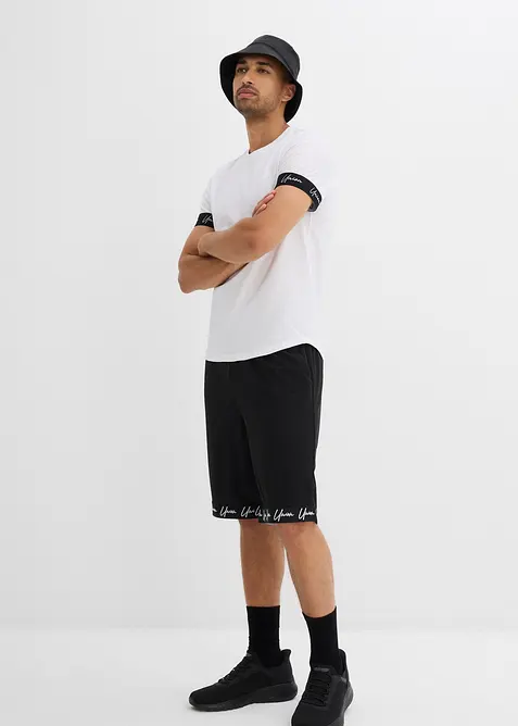 T-shirt av ekologisk bomull, Slim Fit, bonprix