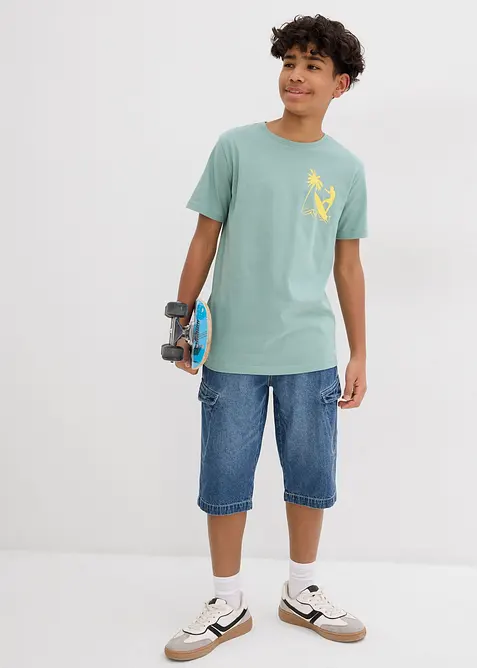 T-shirt av ren bomull, bonprix