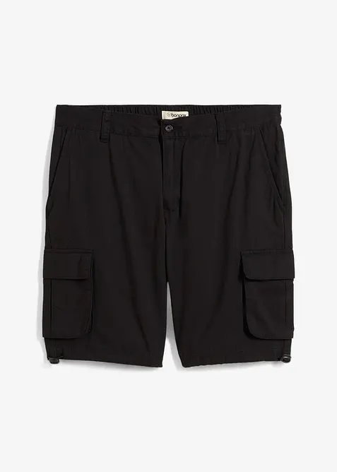 Cargoshorts av ren bomull, Regular Fit, bonprix