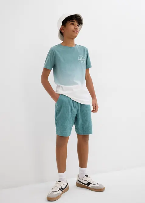 T-shirt av ren bomull, bonprix