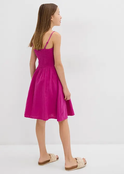 Luftig muslinklänning för barn, bonprix