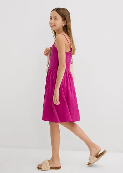 Luftig muslinklänning för barn, bonprix