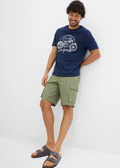 T-shirt i ren bomull, bonprix