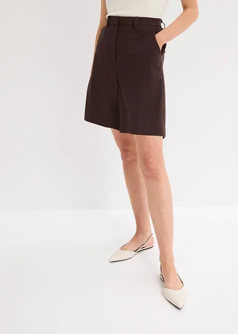 Bermudas med intagningar, bonprix