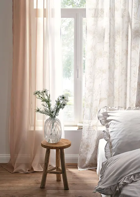 Gardin med återvunnen polyester (1-pack), bonprix