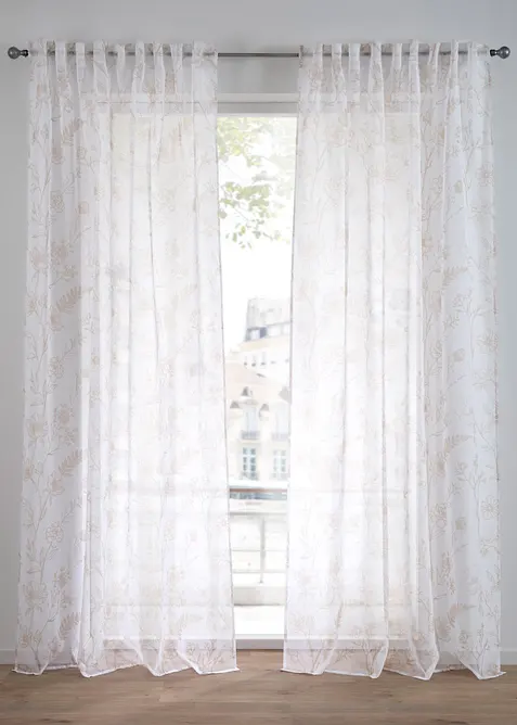 Gardin med återvunnen polyester (1-pack), bonprix