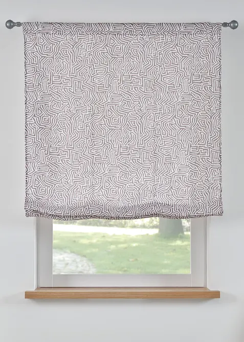 Hissgardin med veck, bonprix