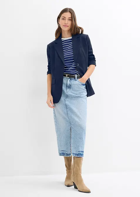 T-shirt av tjock ekologisk bomull, bonprix