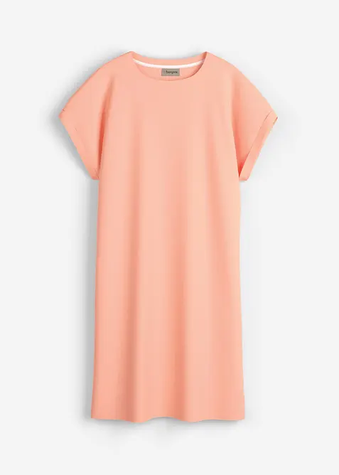 Miniklänning av stabilt interlockmaterial med fickor, bonprix