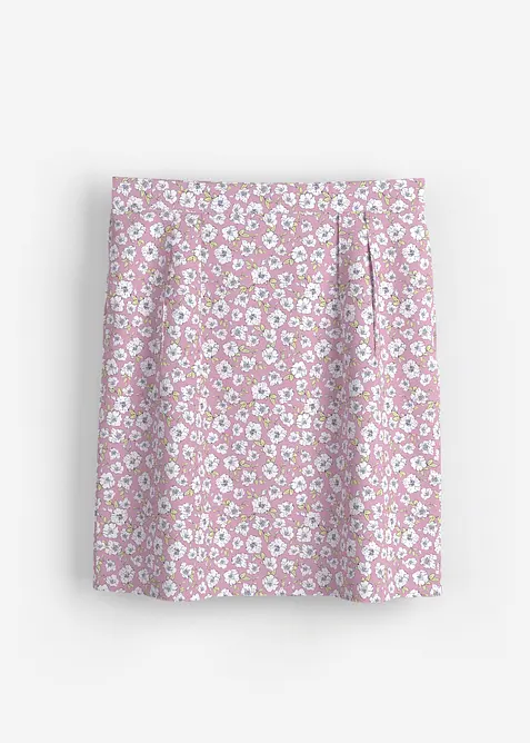 Minikjol i följsam viskos, bonprix