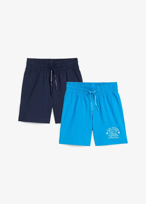 Jerseybermudas för barn (2-pack), bonprix