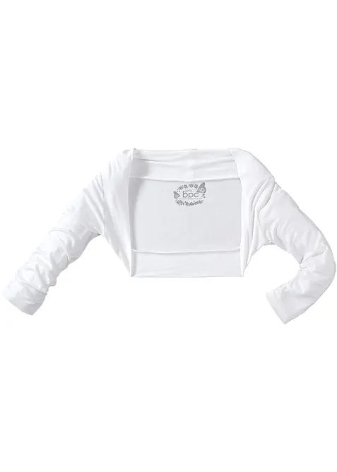 Jerseybolero i mjuk viskos för barn, bonprix