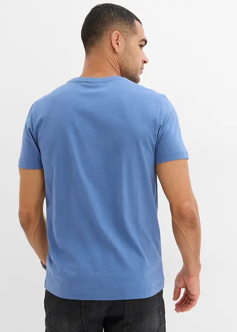 T-shirt i ekologisk bomull, Slim Fit, bonprix