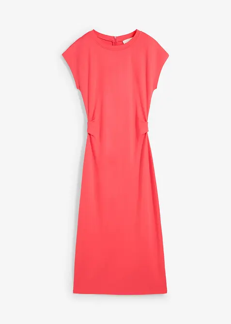 Midiklänning av mjuk viskosmix, bonprix