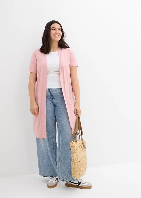 Cardigan i mjuk viskos, bonprix