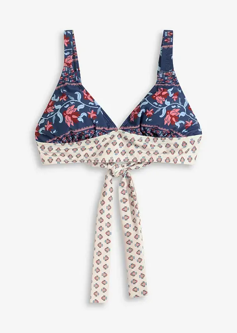 Bikiniöverdel med bred nederkant, bonprix