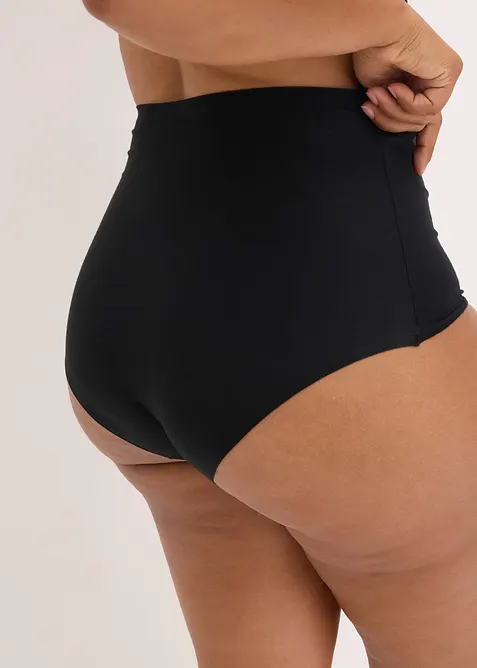 Osynlig shaping-trosa med lätt formande effekt, av ren bomull, bonprix