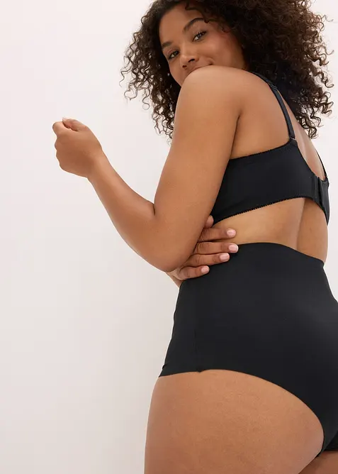 Osynlig shaping-trosa med lätt formande effekt, av ren bomull, bonprix