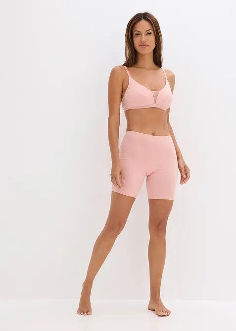 BH utan bygel med mjuk ekologisk bomulll (3-pack), bonprix