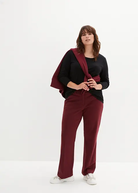 L&aring;ng&auml;rmad topp (2-pack), bonprix