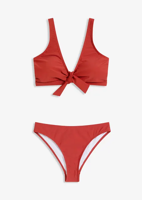 Bikini (2 delar) med knytband, bonprix