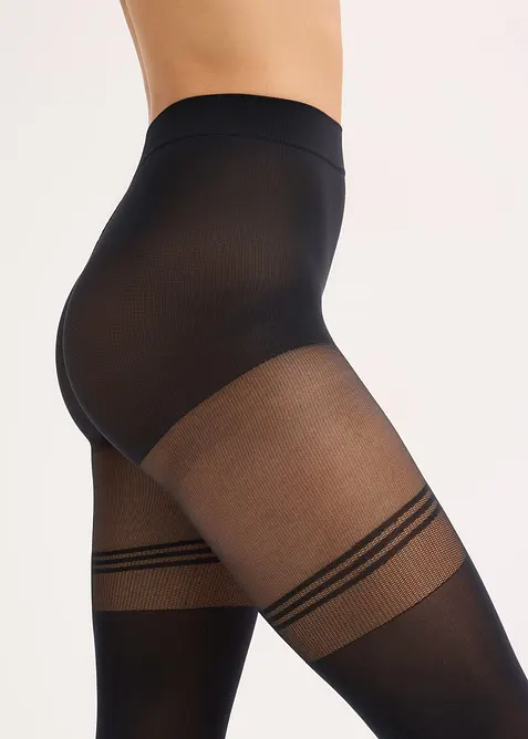 Overknee-strumpbyxa (70 den), bonprix