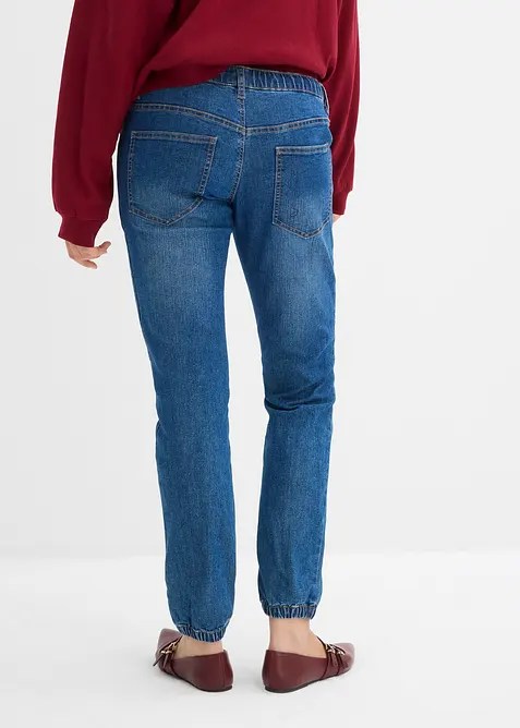 Mammajoggerjeans av ekologisk bomull, bonprix