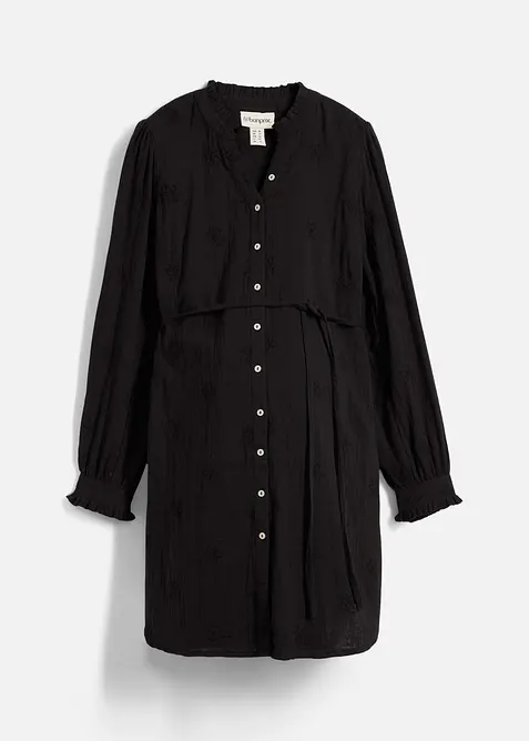 Mamma-blusklänning i mjuk bomullsmuslin, bonprix