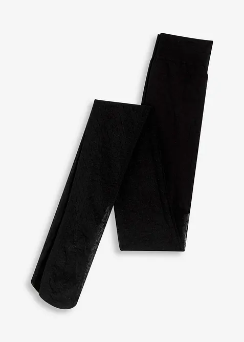 Strumpbyxa med nätmönster (30 den), bonprix