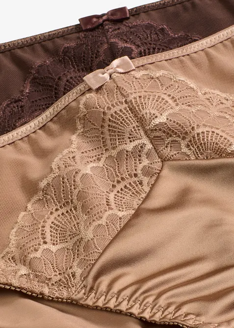 Trosa med glansiga effekter (2-pack), bonprix