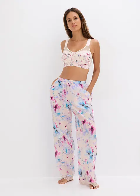 Avlastande BH utan bygel och med vadderade axleband, bonprix