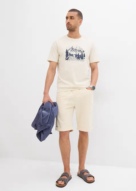 T-shirt i ren ekologisk bomull, bonprix