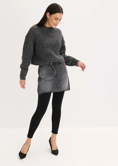 Termoleggings med mjuk fleeceinsida, bonprix