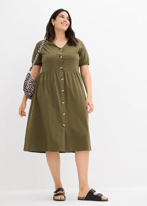 Bomullsklänning, bonprix