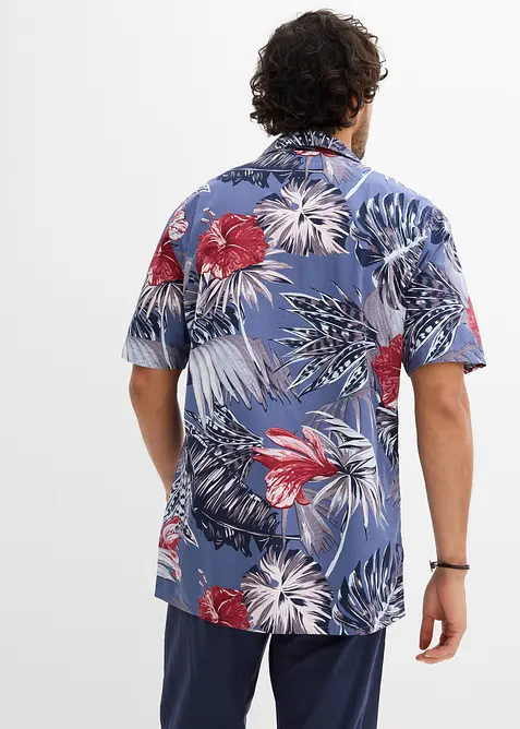 Kortärmad skjorta av ren bomull, bonprix