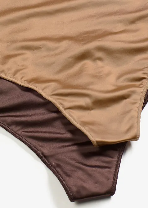 Shaping-stringtrosa i glänsande material med lätt formande effekt (2-pack), bonprix