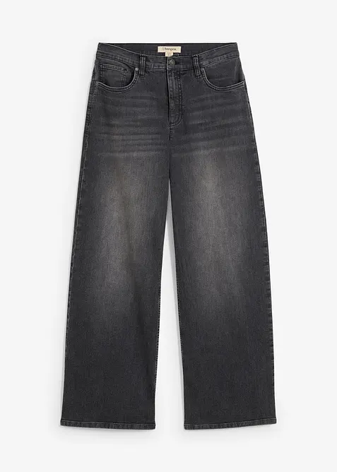 Wide Leg Jeans High Waist, bonprix