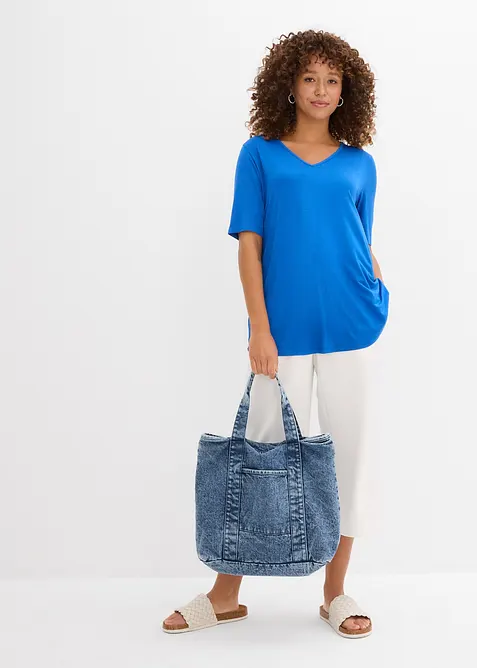 L&aring;ng topp av mjuk viskos, bonprix