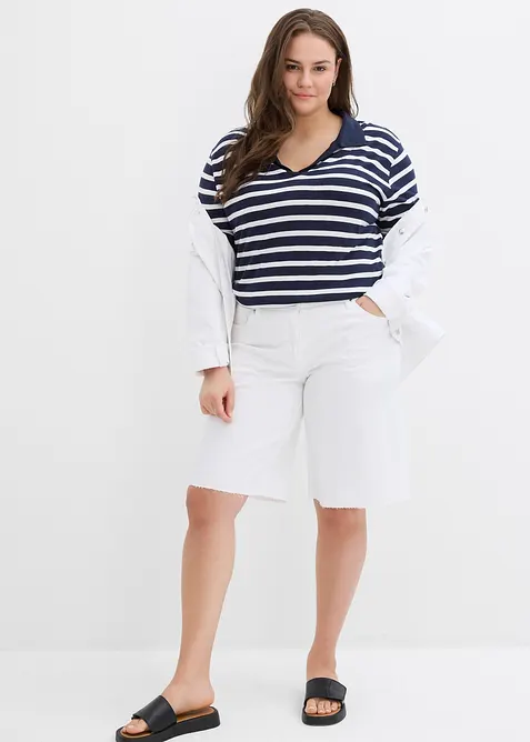 Shorts med råa benöppningar, bonprix