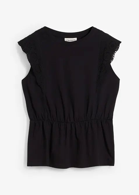 Topp med hålmönster, bonprix