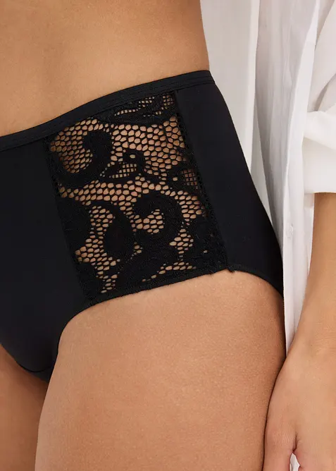 Maxihipstertrosa av mjuk modal (4-pack), bonprix