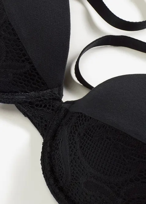 BH med formpressade kupor utan bygel, av mjuk modal, bonprix