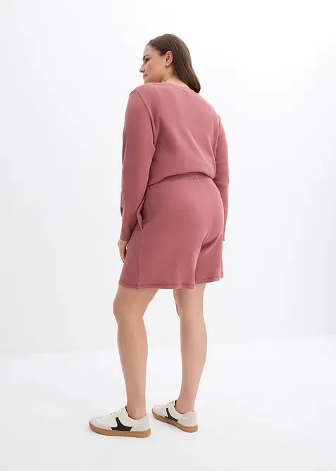 Dra på-shorts i ren bomull, bonprix