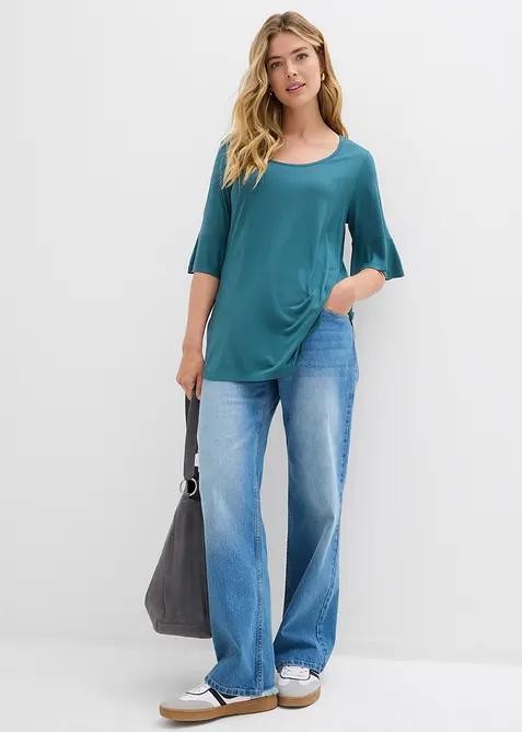 Topp av mjuk viskos, bonprix