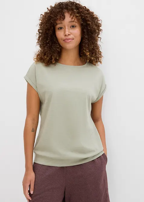 T-shirt av ren ekologisk bomull (2-pack), bonprix